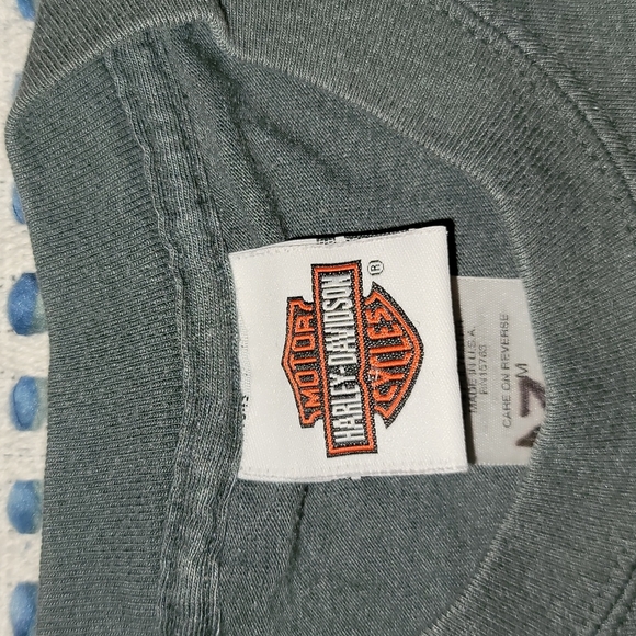 Harley-Davidson t-shirt Arizona gray pre-shrunk 100% cotton sz Medium - Picture 2 of 8
